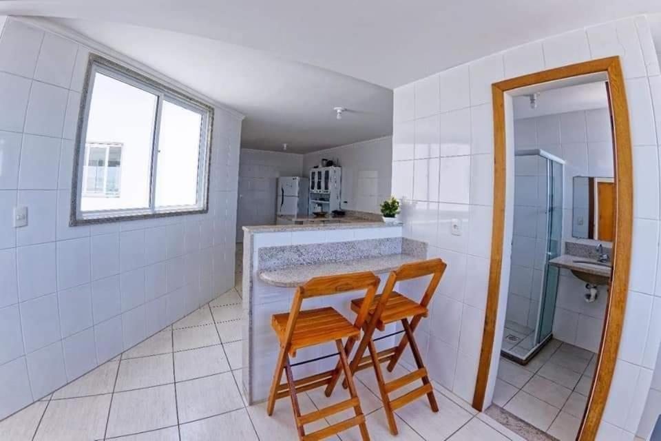 Cobertura C/ Vista Para O Mar E Montanhas, Churrasqueira, 4 Quartos 2 Vg Garagem グアラパリー エクステリア 写真